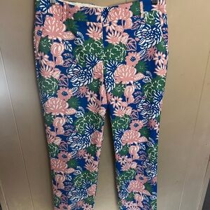 Tory Sport Multicolor Floral Print Pants